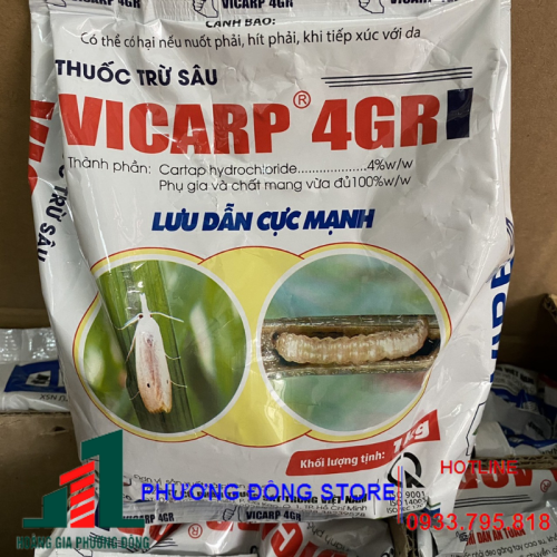 Thuốc trừ sâu vicarp 4gr - 1kg